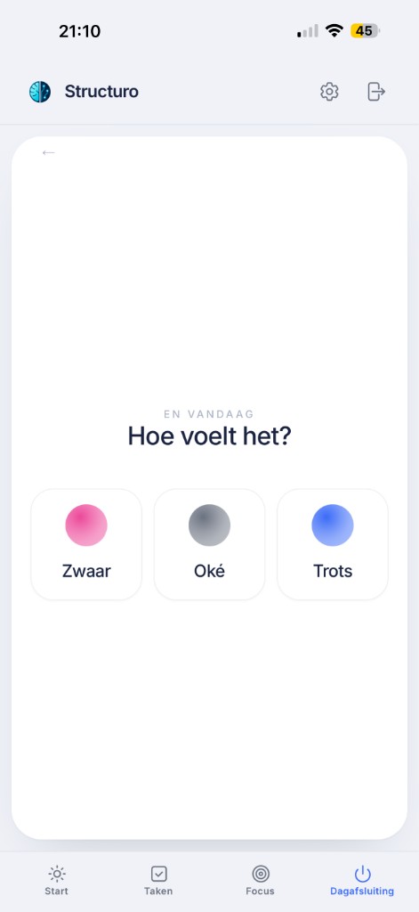 Structuro Dagafsluiting: hoe voelt het?